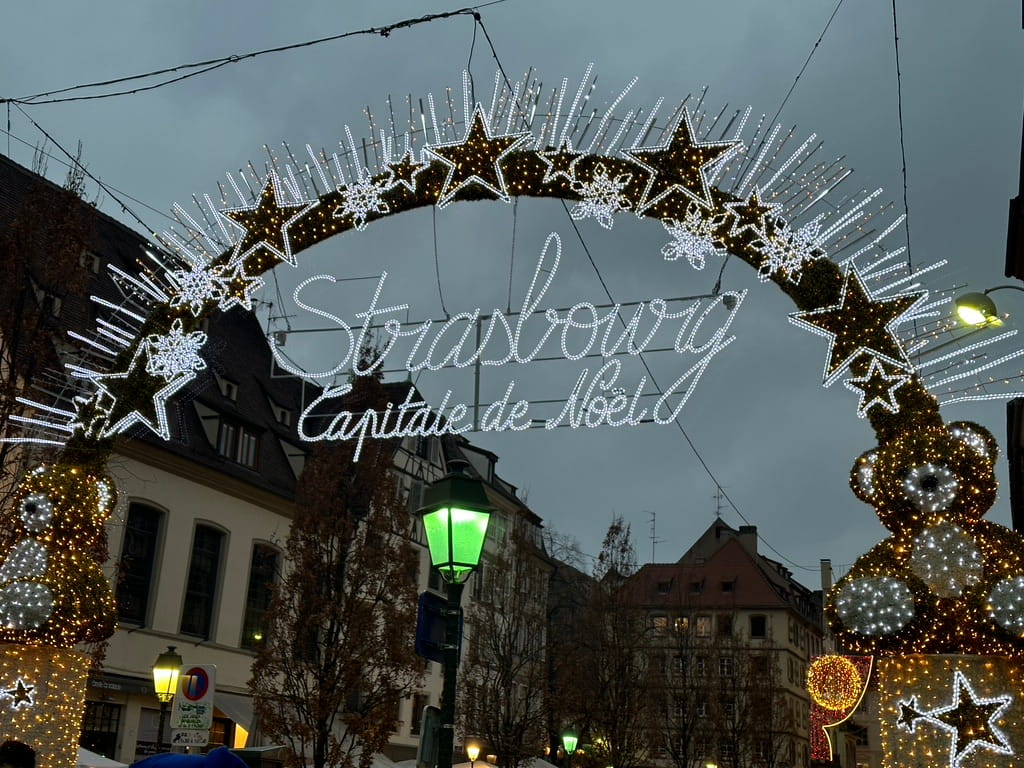Estrasburgo en Navidad, cartel Capital de la Navidad