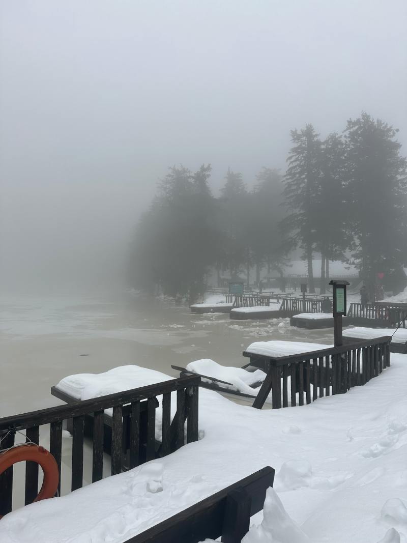 Selva Negra en Navidad Lago Mummelsee