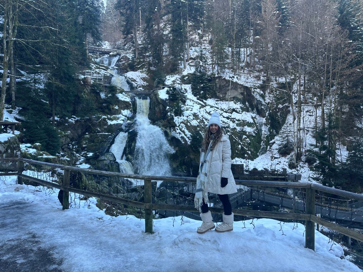 Selva Negra en Navidad Triberg cascadas
