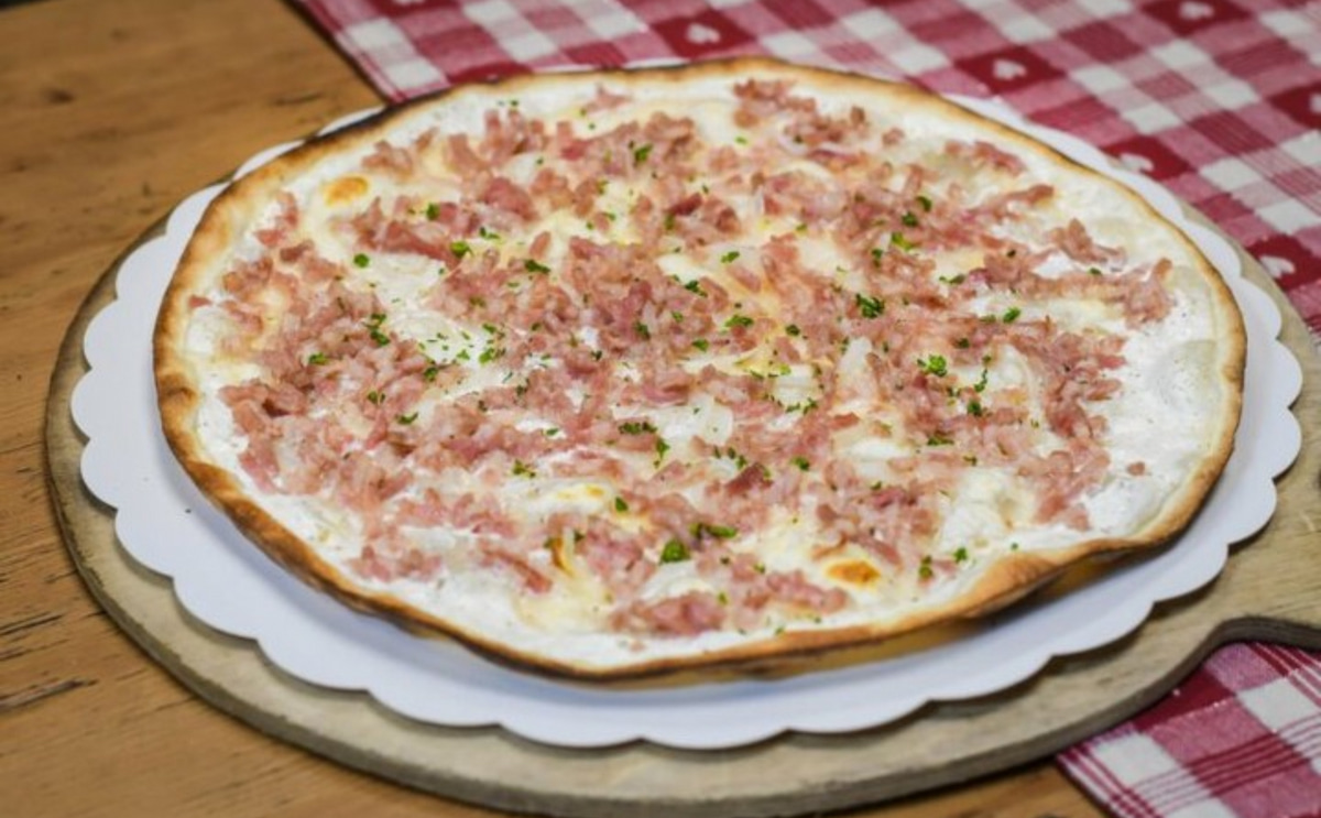 Tarte Flambée, el plato más famoso de Alsacia